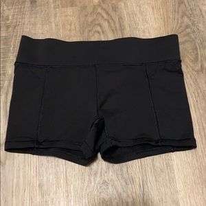 Black IVIVVA spandex/shorts size 10